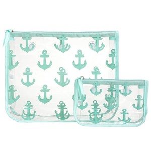 Bogg Bag Decorative Insert - Anchor (Turquoise) | DKELHW607