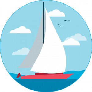 Bogg Bit - Sailboat | UNAFCI319