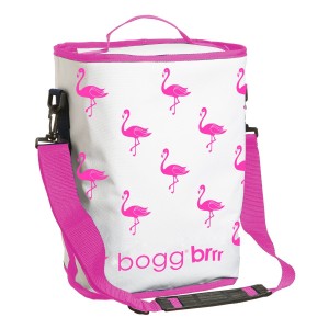 Pink / white Bogg Brrr and a Half Cooler Insert - Flamingo | QKRPBH097
